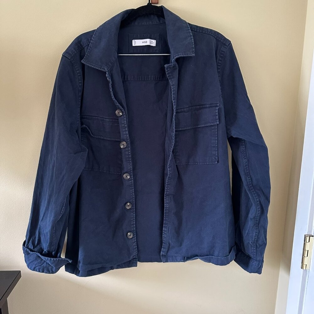 Slim fit overshirt with pockets